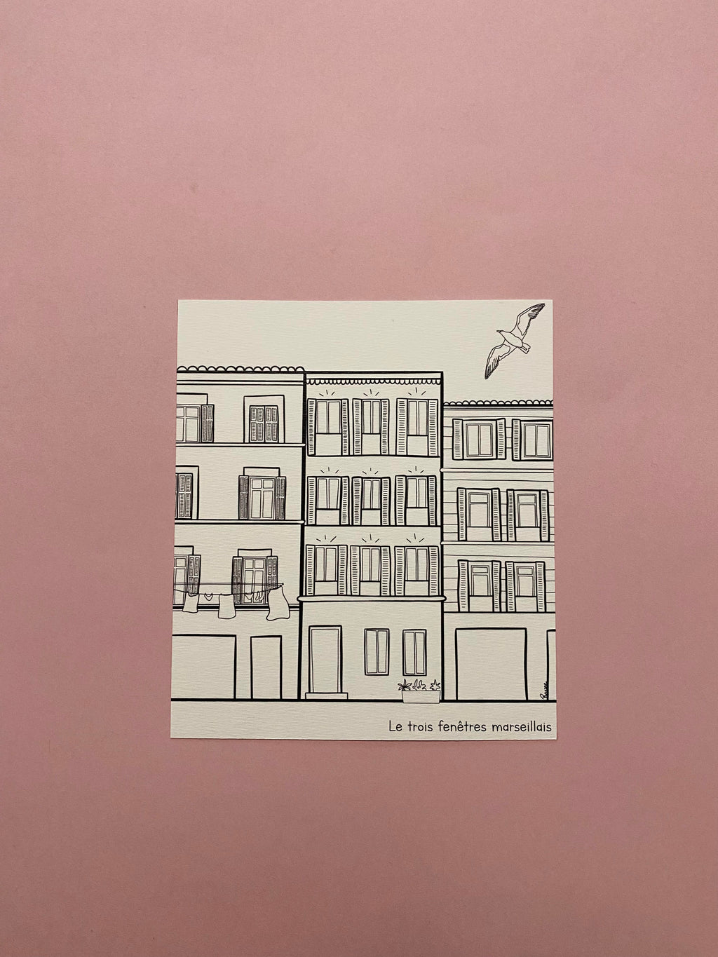 Le trois fenêtres marseillais