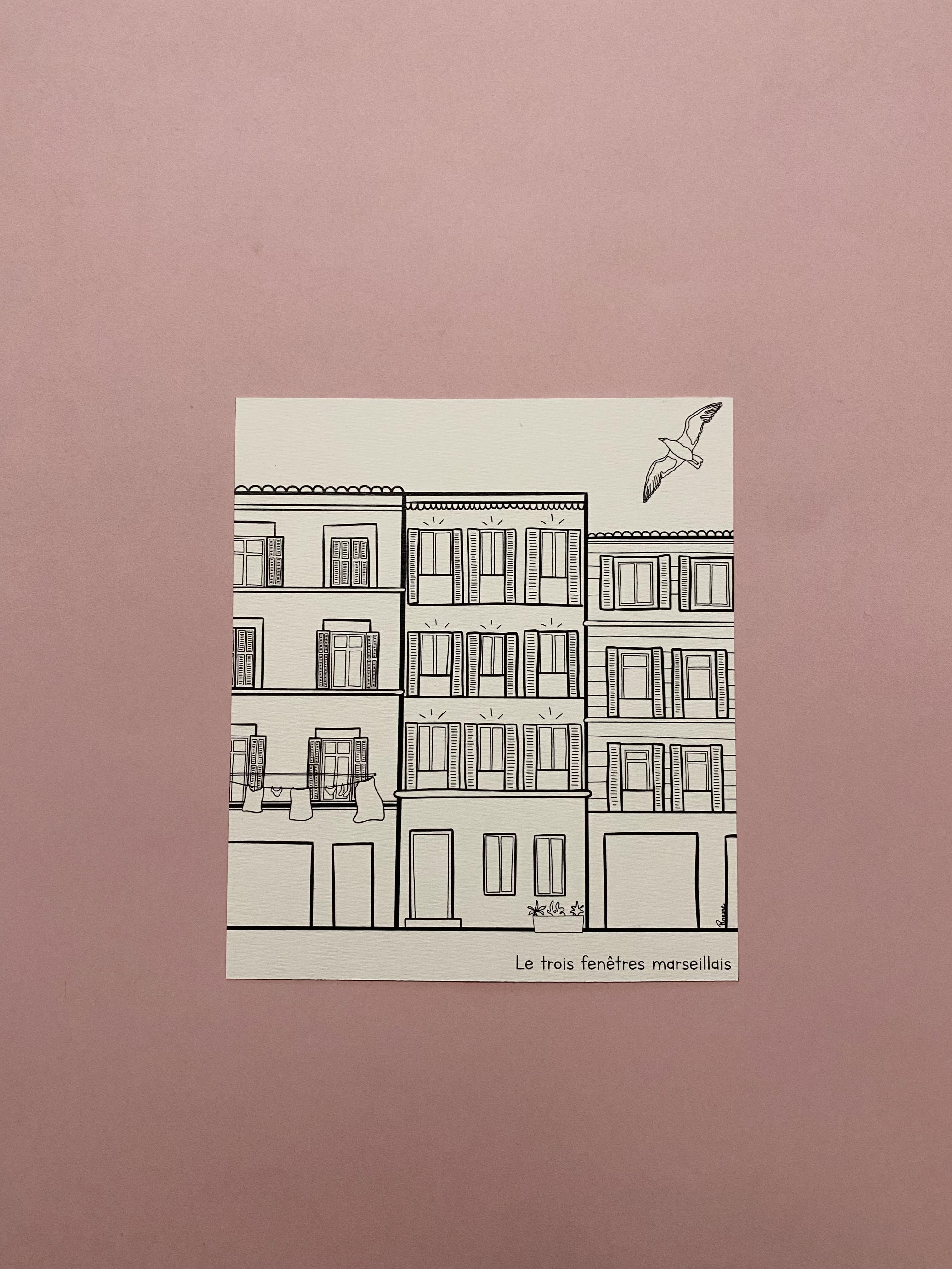 Le trois fenêtres marseillais