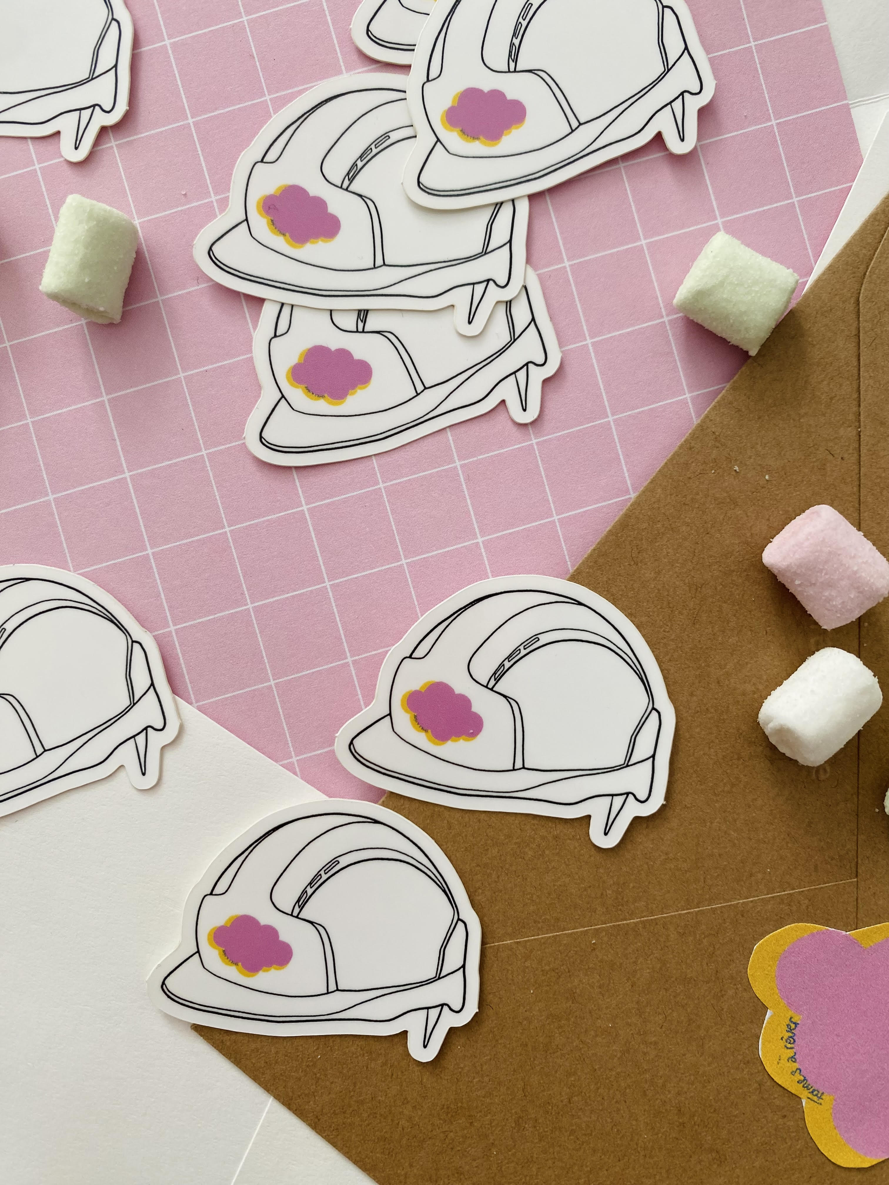 Stickers - casque de chantier