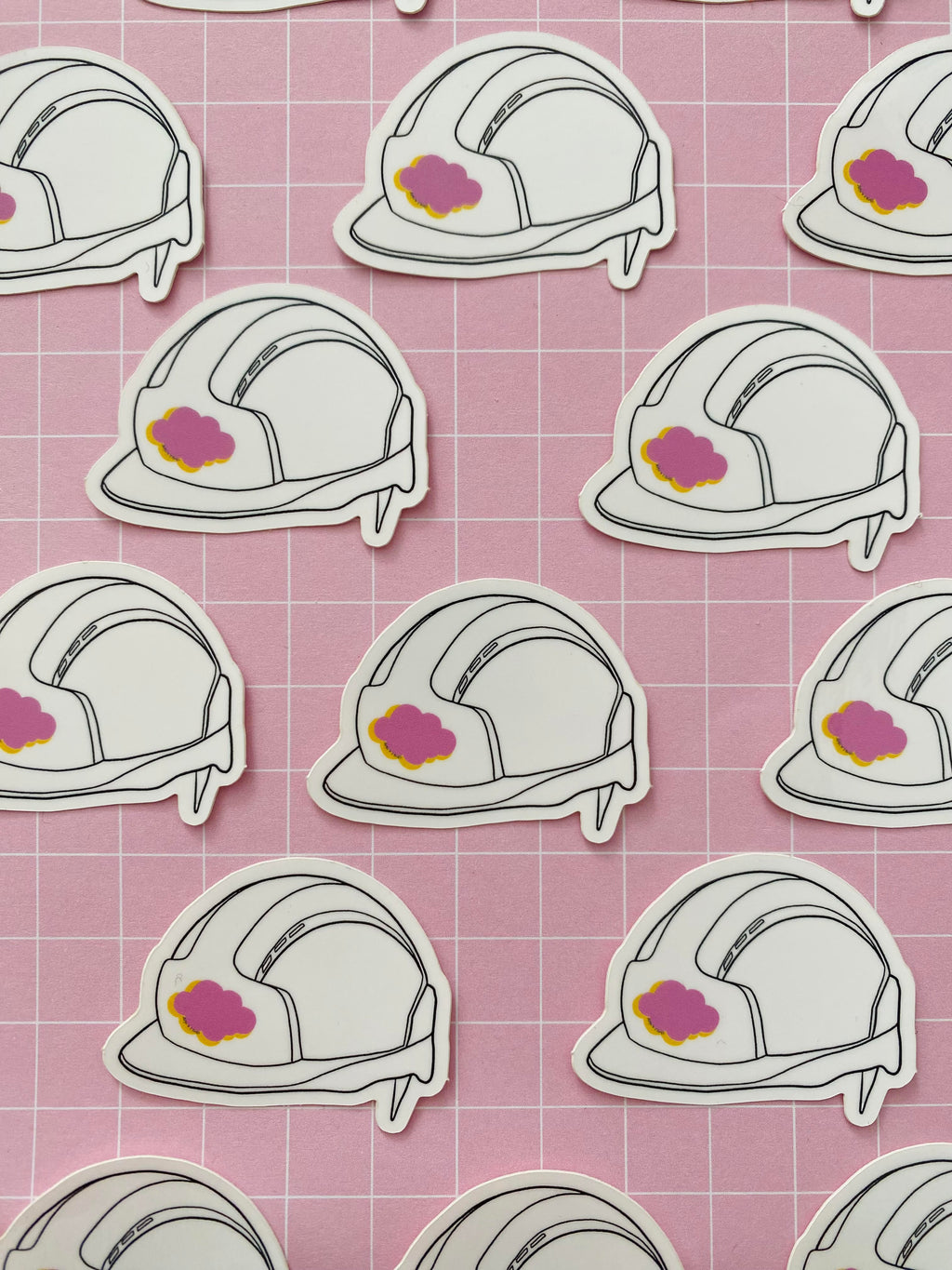Stickers - casque de chantier